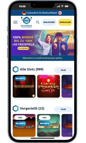 Drück Glück Startseite