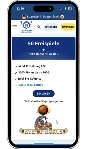Drück Glück bonus